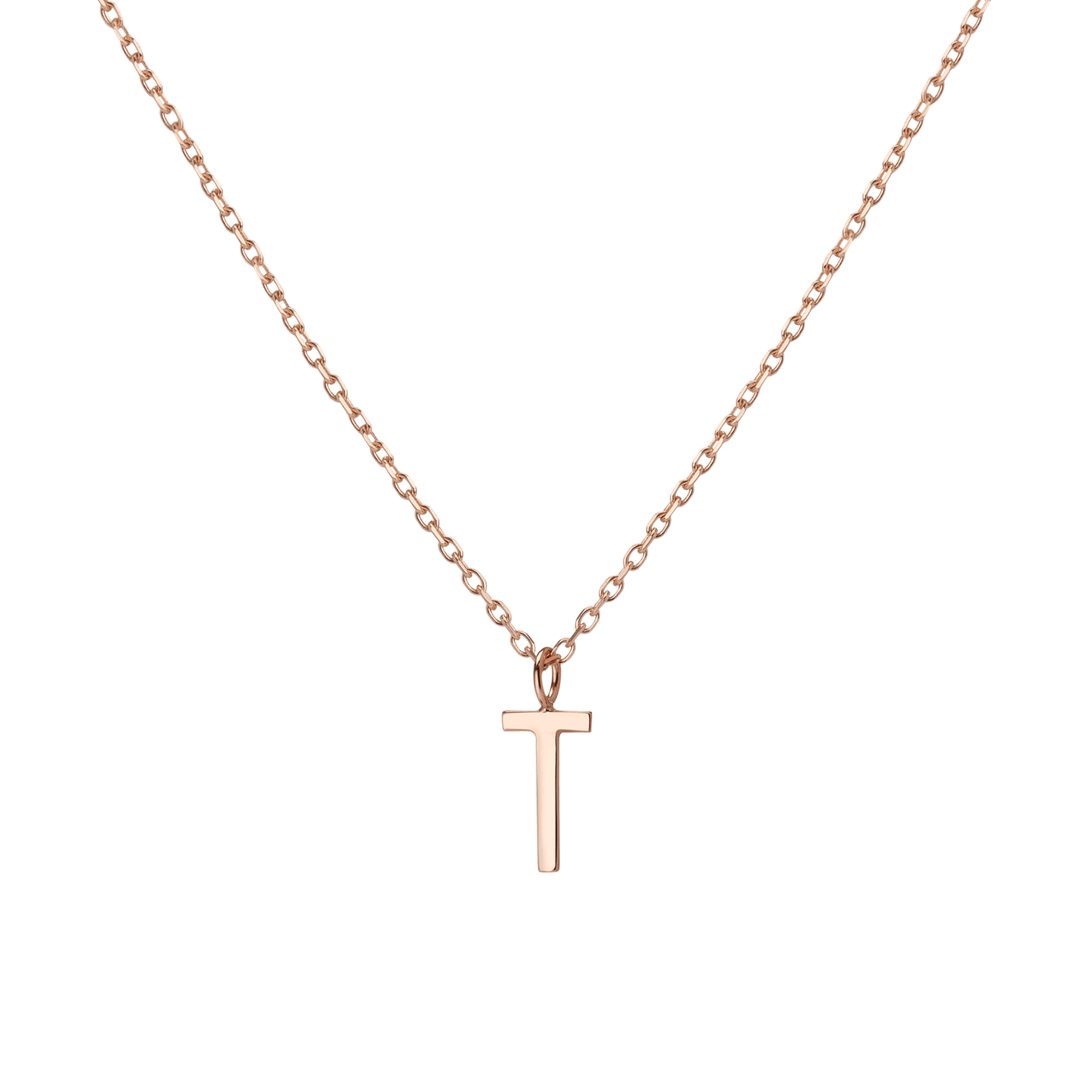 Classic Gold Letter Necklace