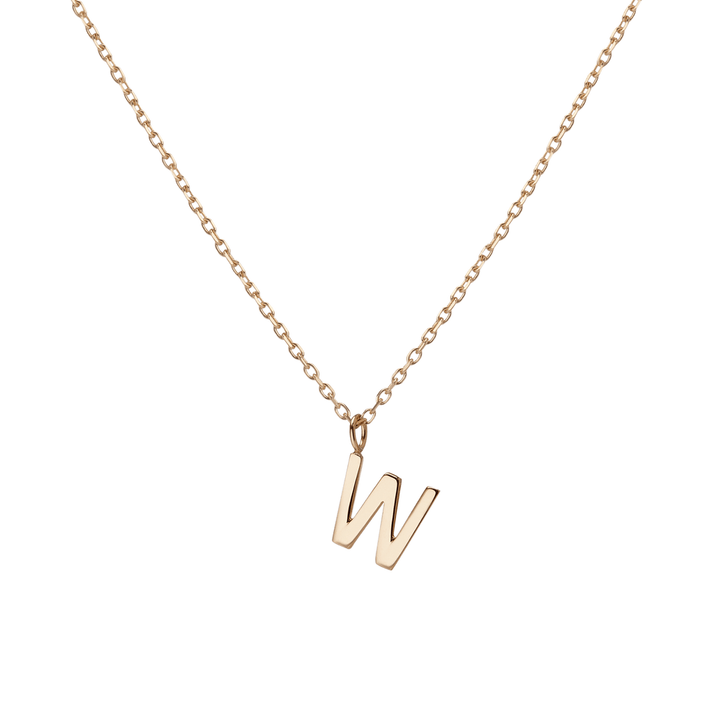 Classic Gold Letter Necklace