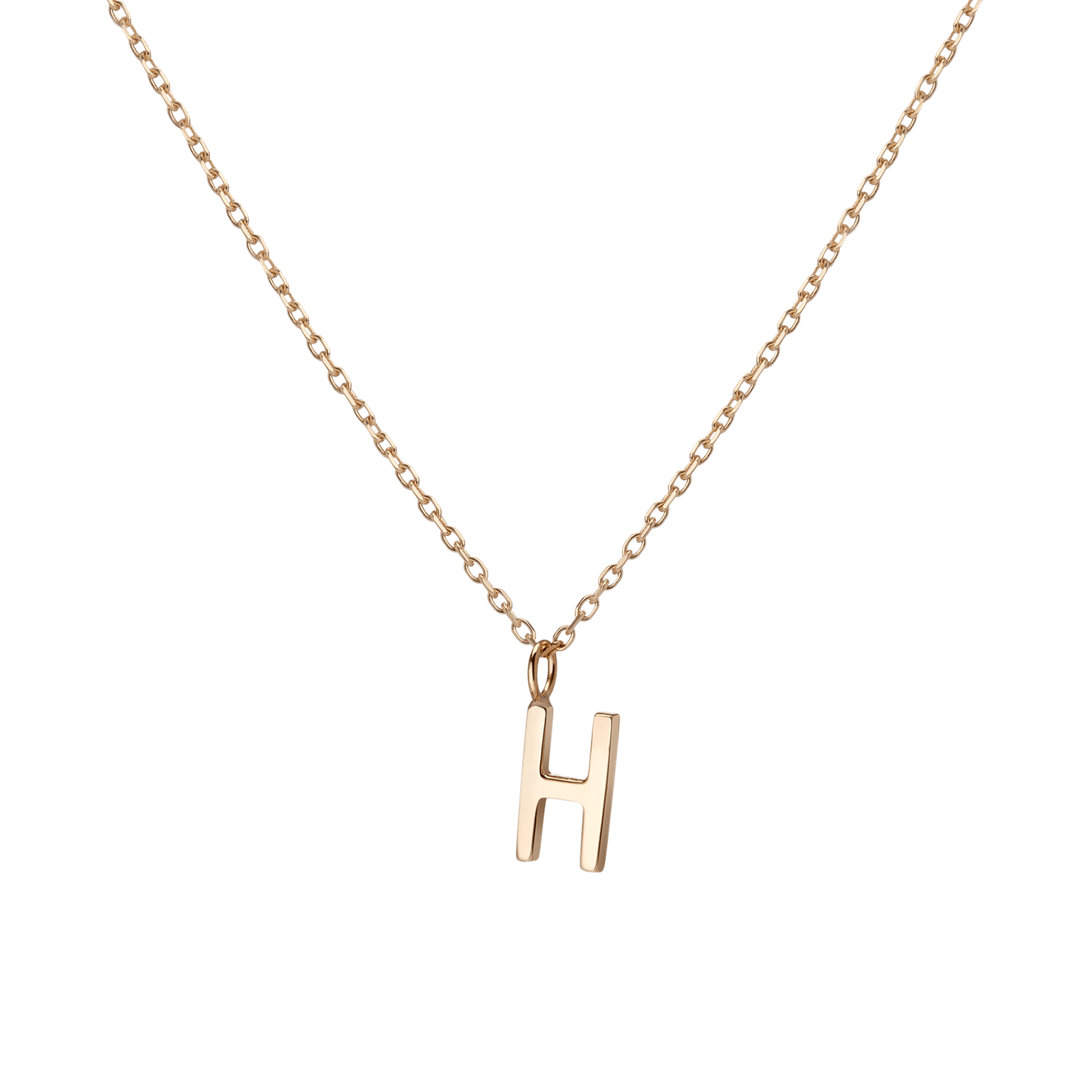 Classic Gold Letter Necklace