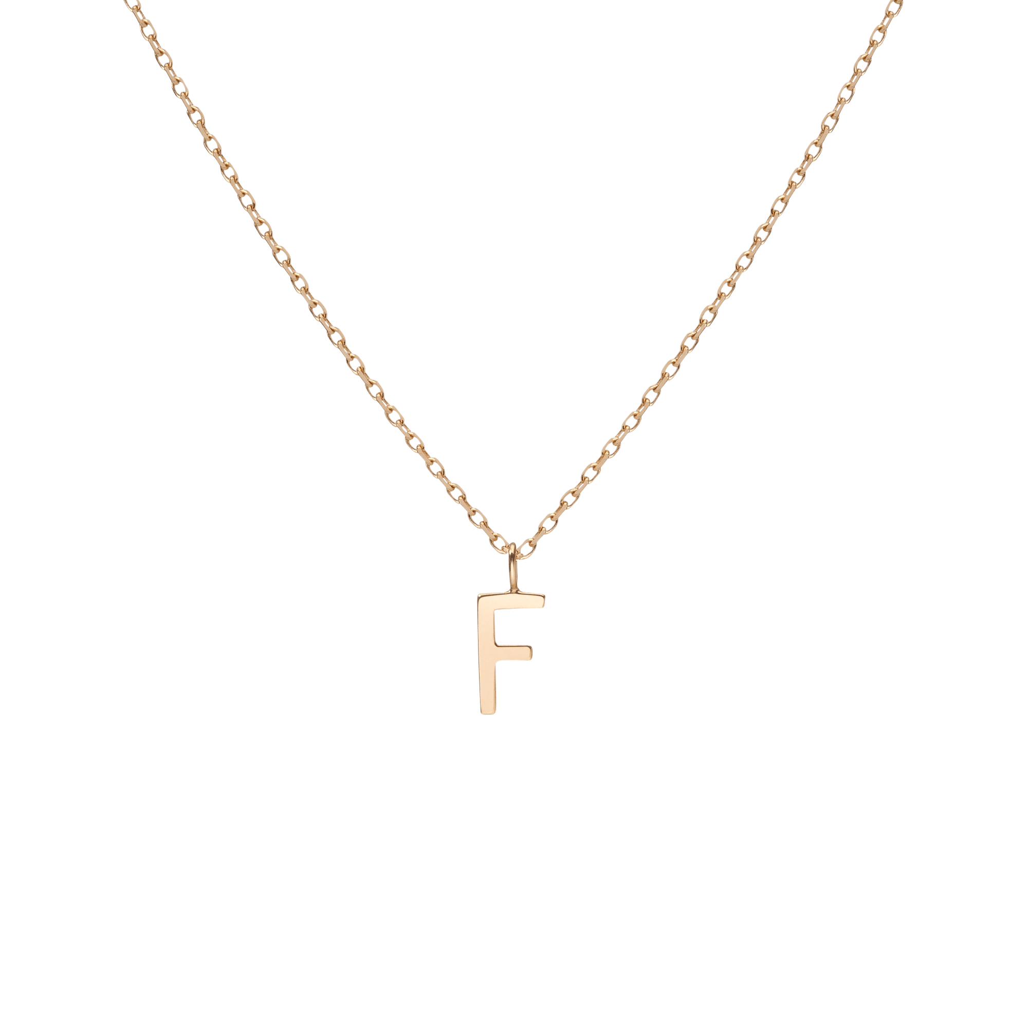 Classic Gold Letter Necklace