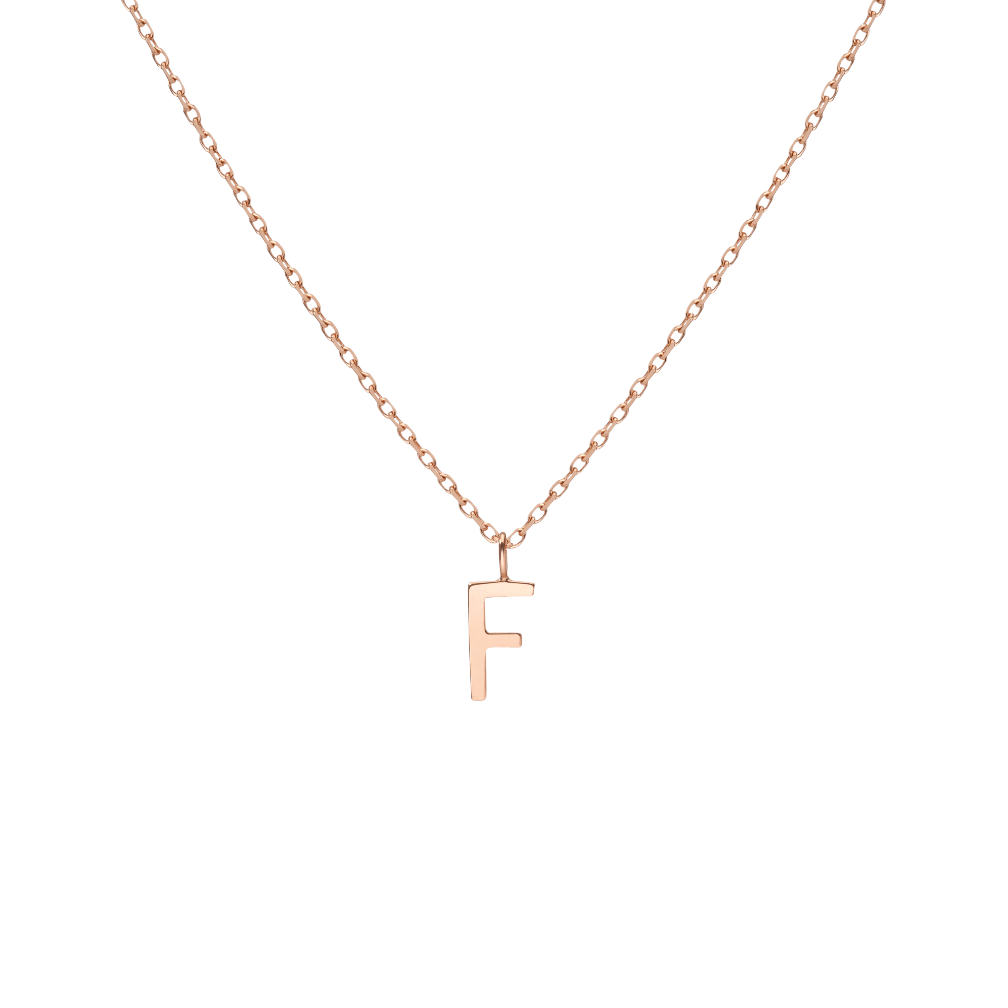 Classic Gold Letter Necklace