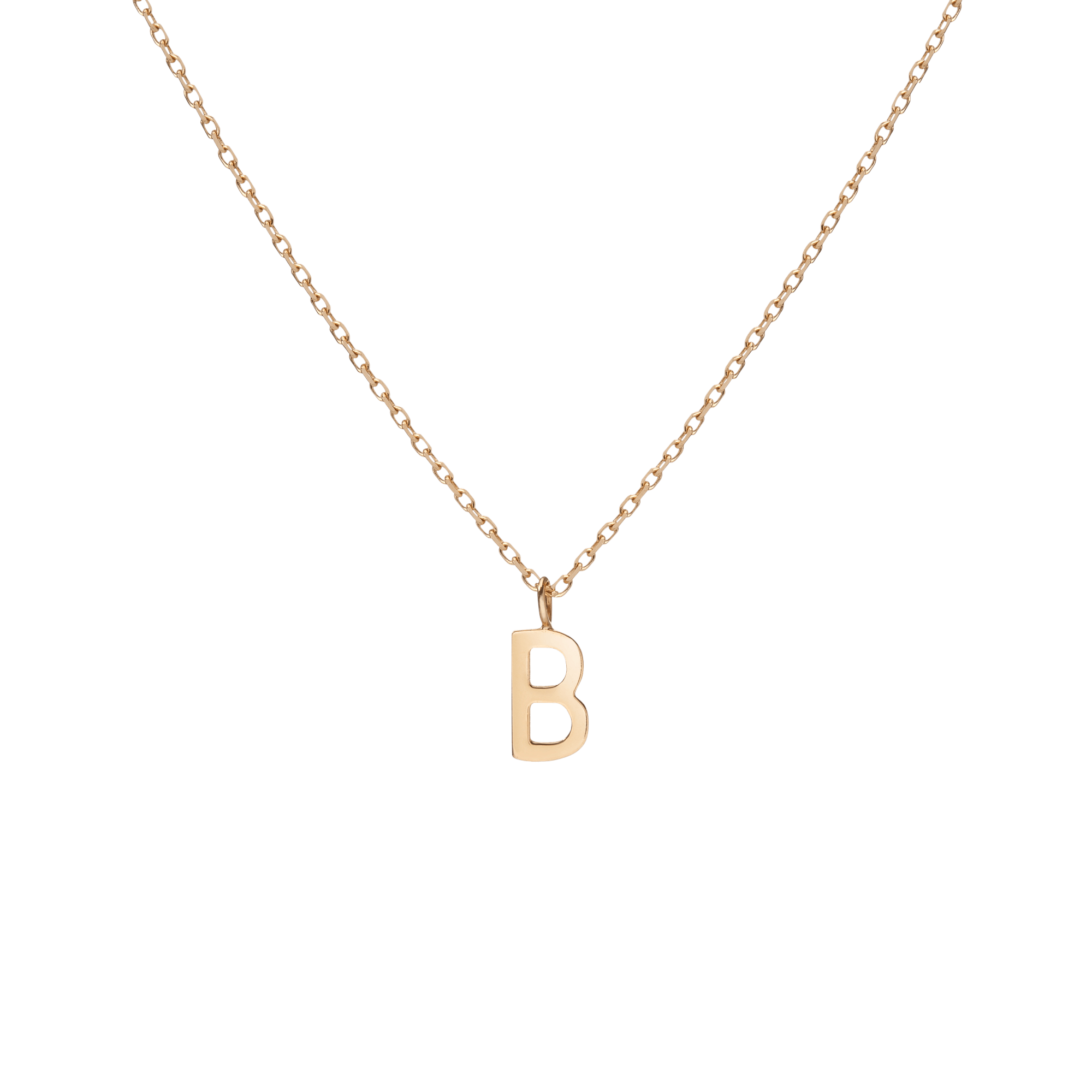 Classic Gold Letter Necklace