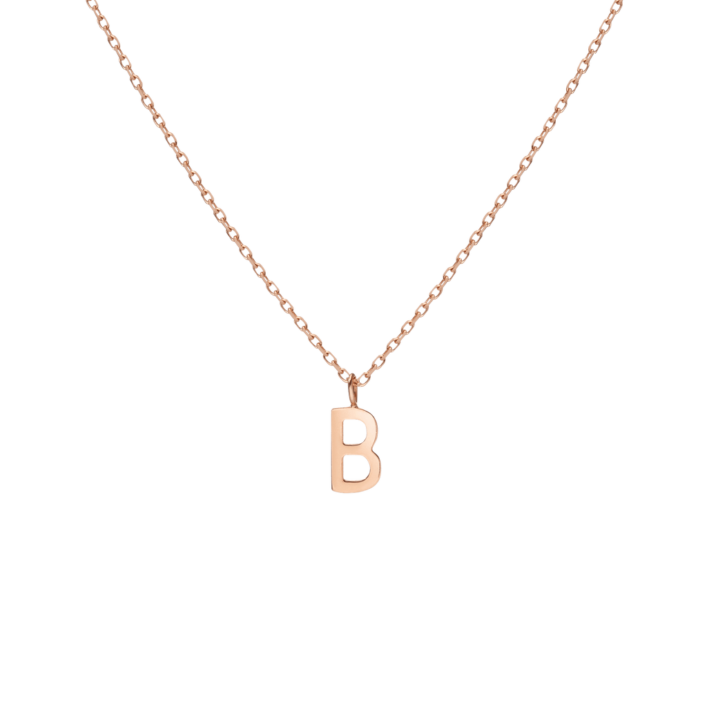 Classic Gold Letter Necklace