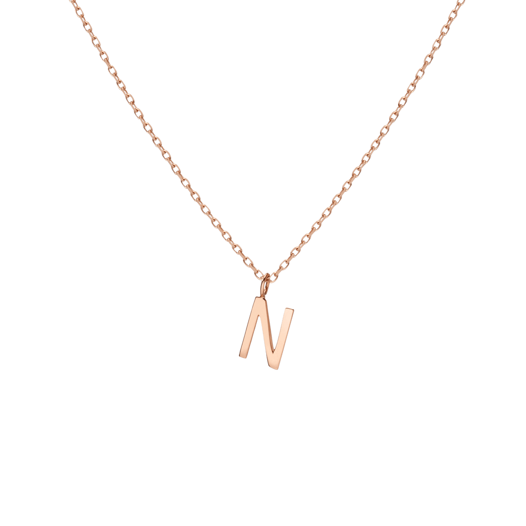Classic Gold Letter Necklace
