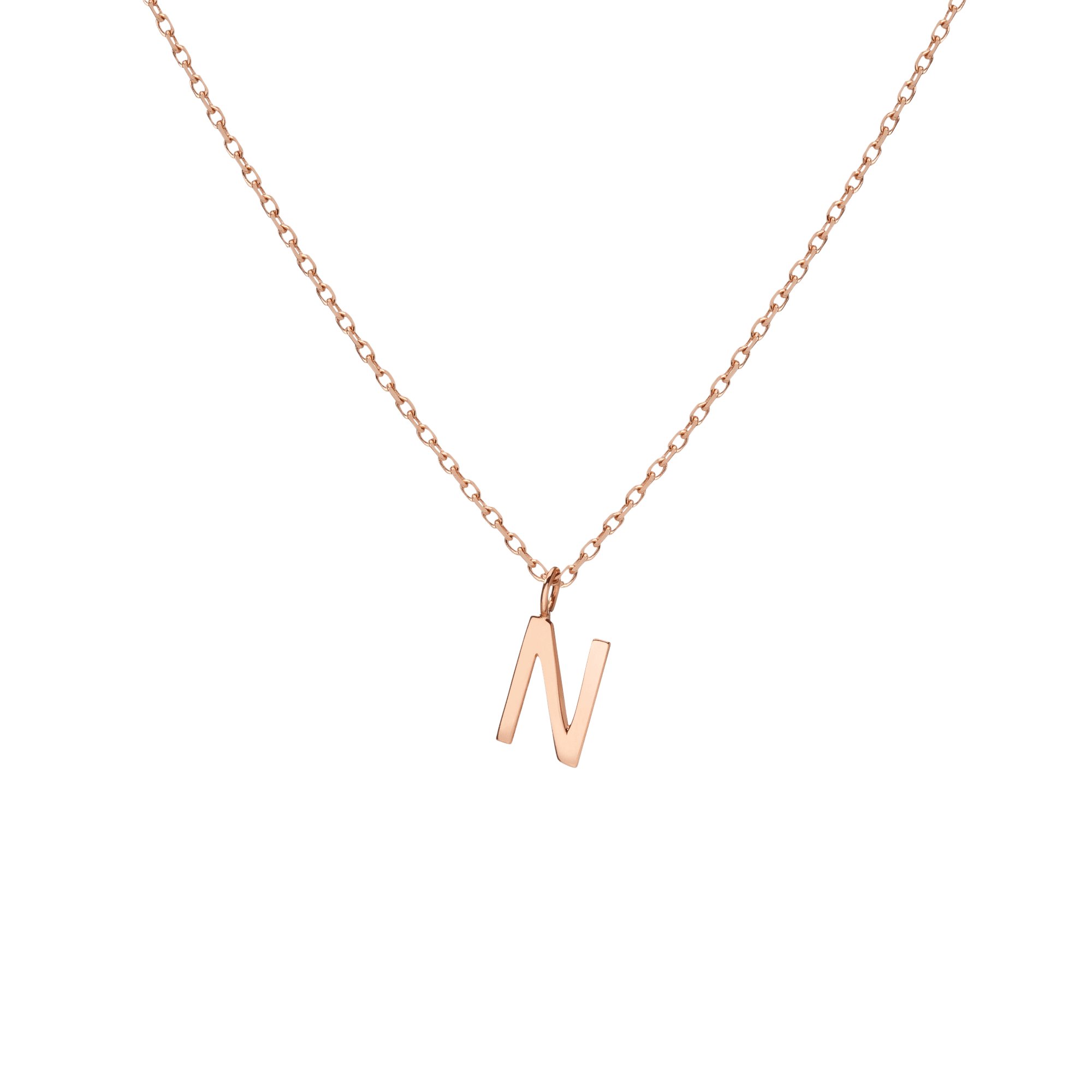 Classic Gold Letter Necklace