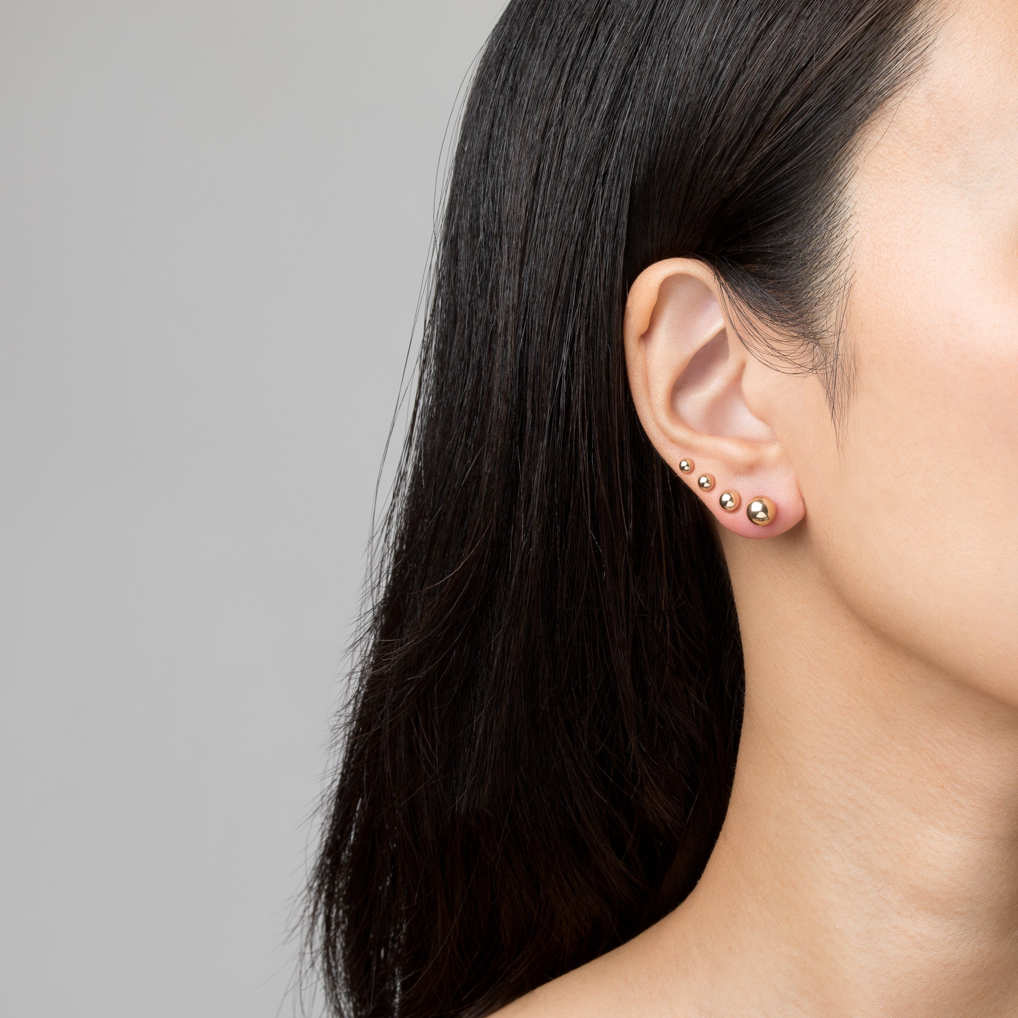 Gold Ball Studs 7mm