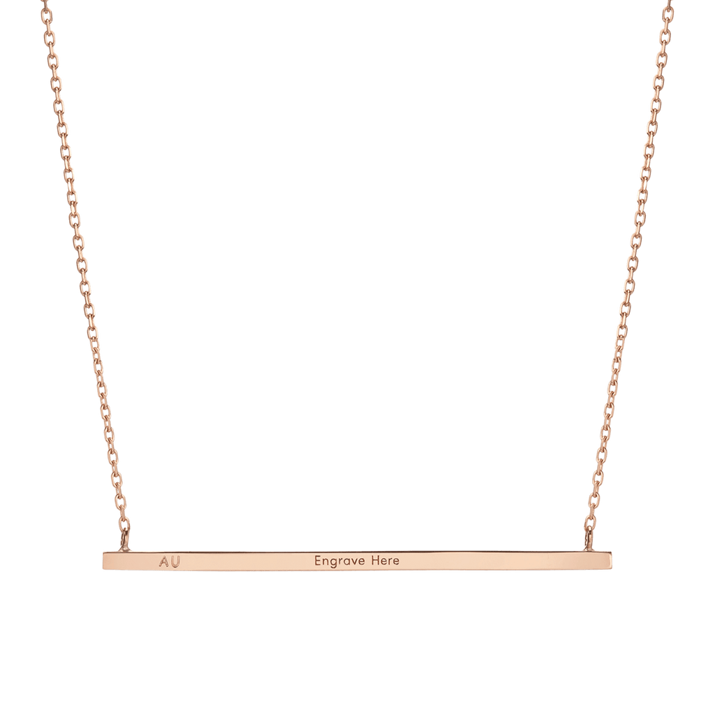 Gold Bar Necklace