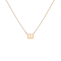Aurate x Wilson: Dainty W Necklace