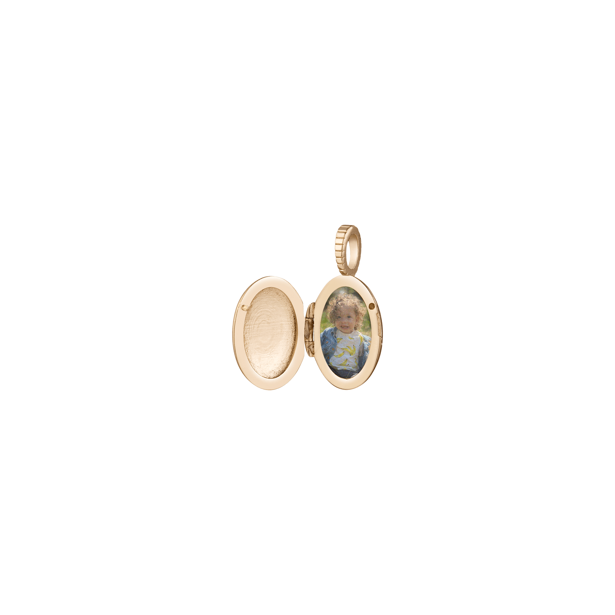 Solid Gold Locket Pendant