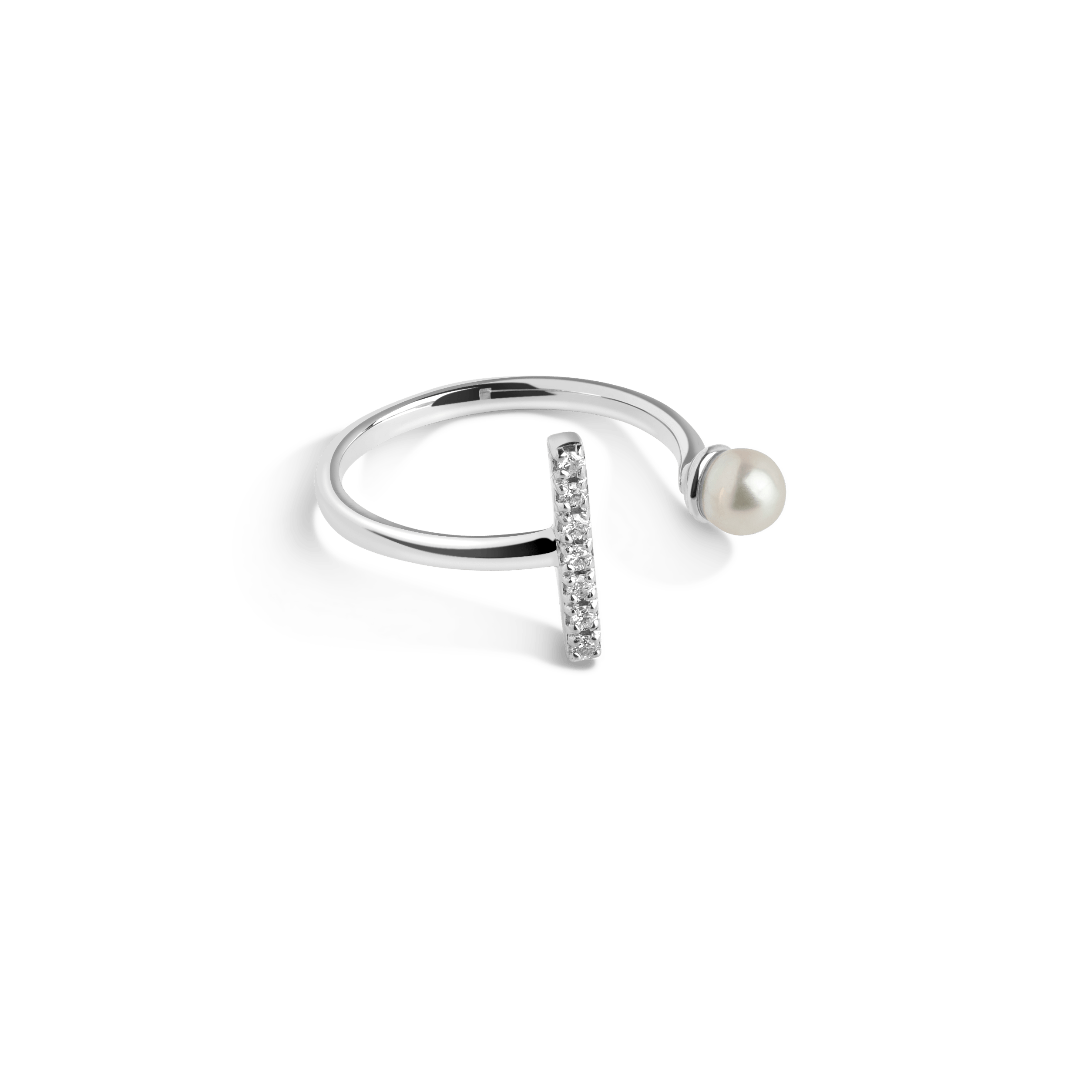 Archival Open Pearl Ring
