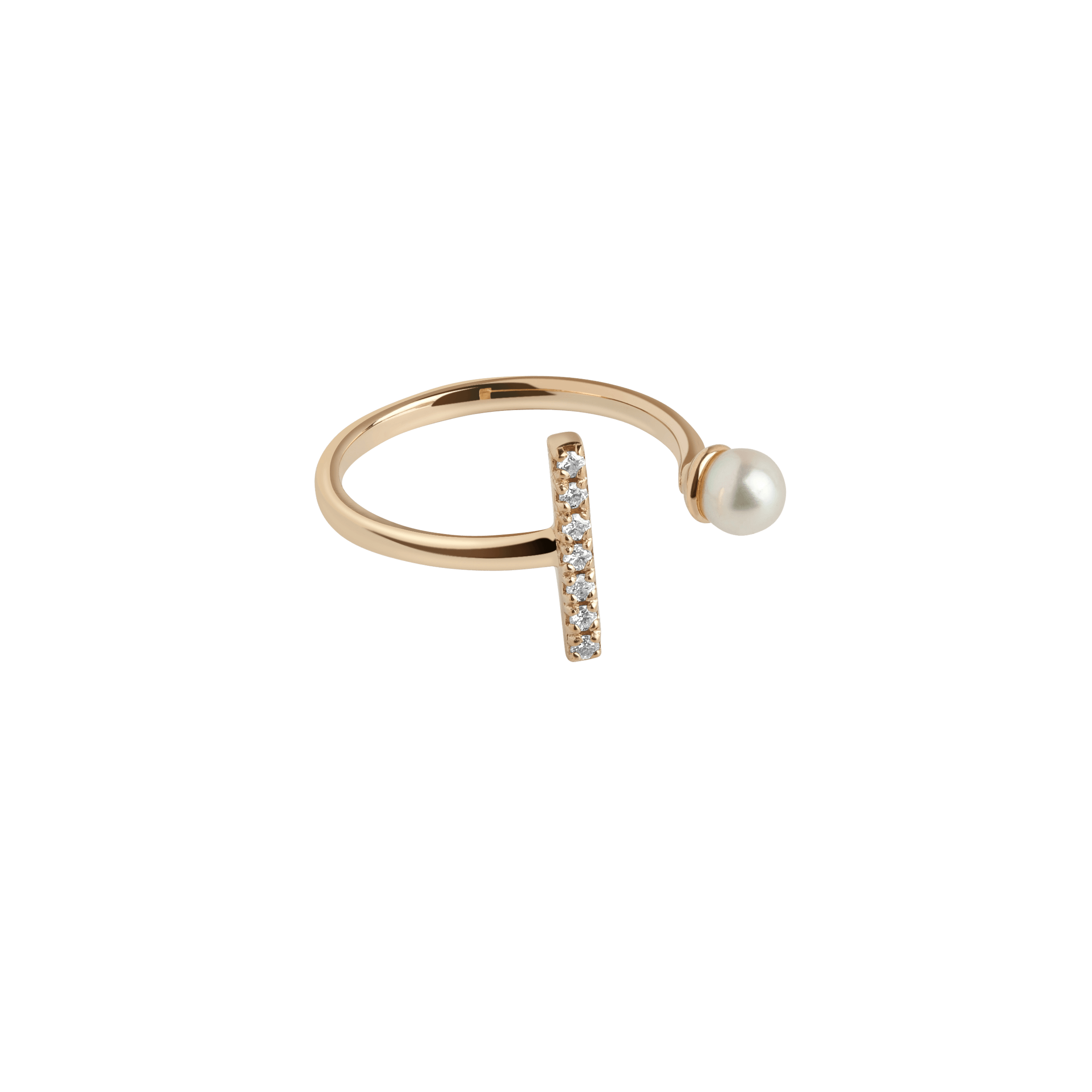 Archival Open Pearl Ring