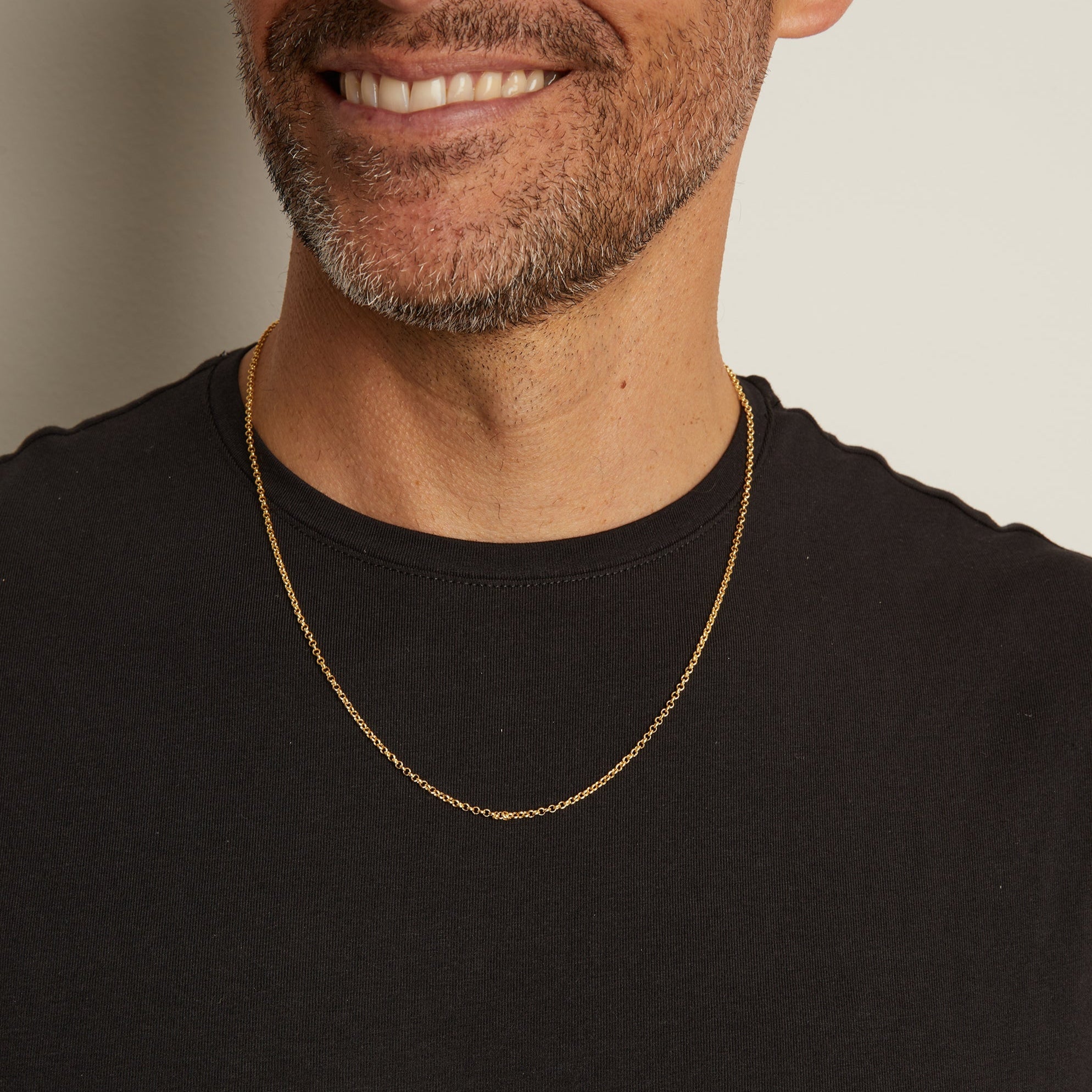 Small Rolo Chain Necklace