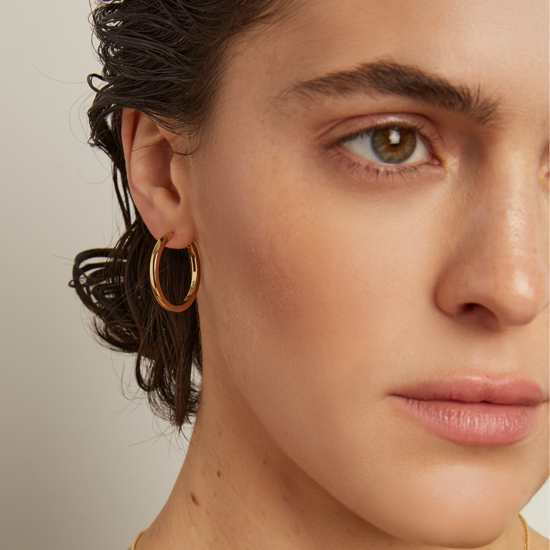 Medium Hinged Hoop Earrings
