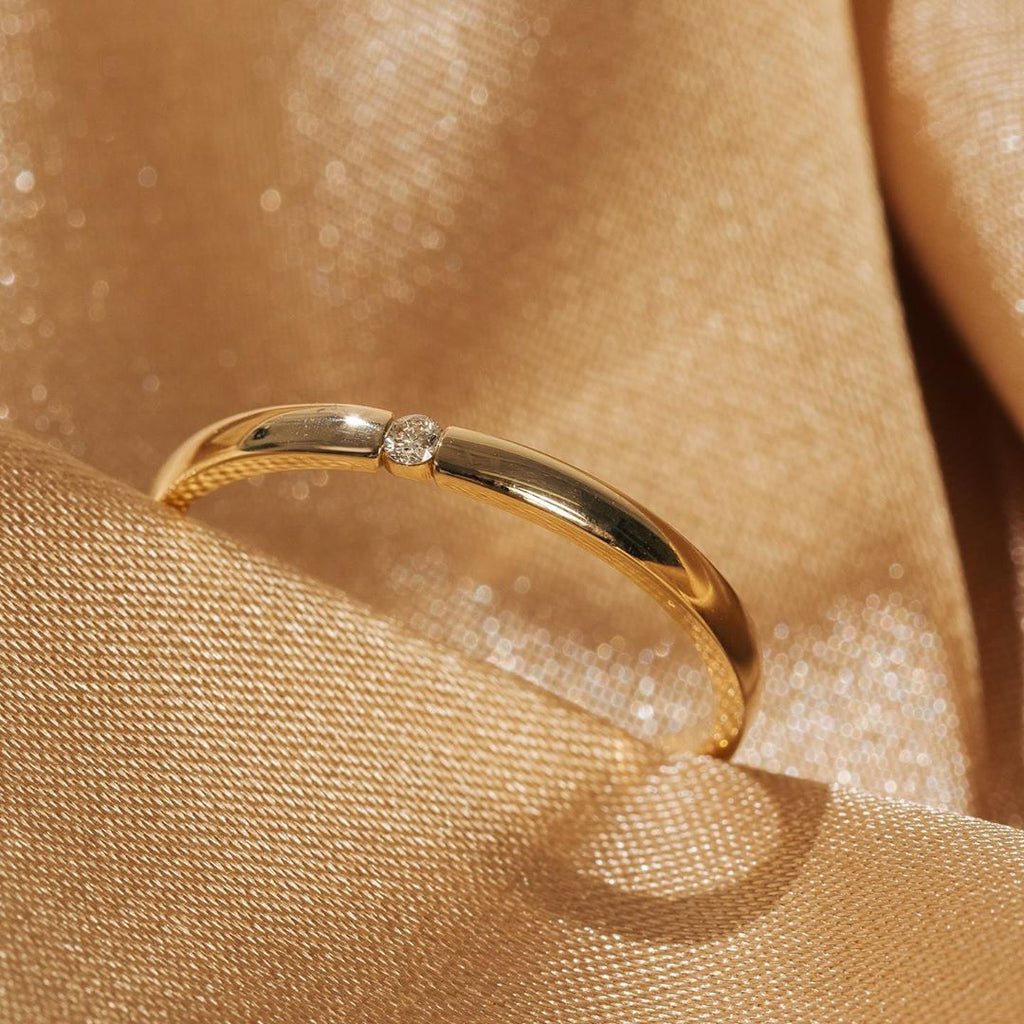 Petite Diamond Tension Ring