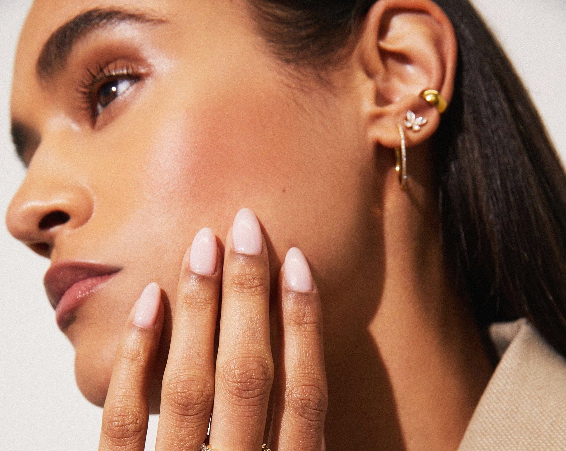 Lab Grown Diamond Butterfly Earrings