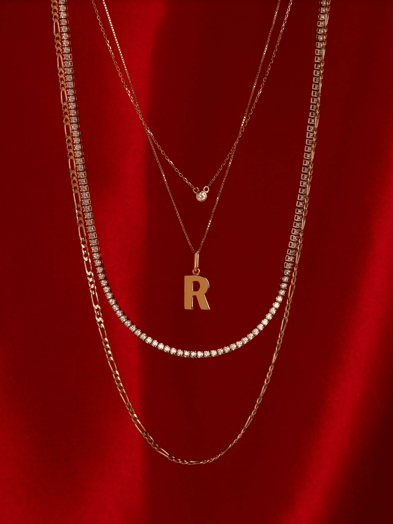 Classic Diamond Tennis Necklace